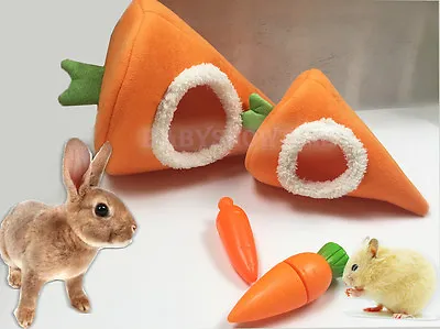 Carrot Hammock Ferret Rabbit Guinea Pig Rat Hamster Squirrel Mice Bed Toy House • £5.99