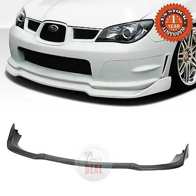 Fit For Subaru Impreza WRX STI CS2 06-07 Style Front Bumper Lip Spoiler Splitter • $28.08