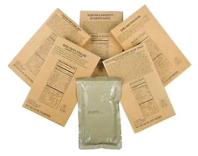 Captain Dave's 12 Military MRE EntreesMeals Ready To Eat MREs Case • $52.83