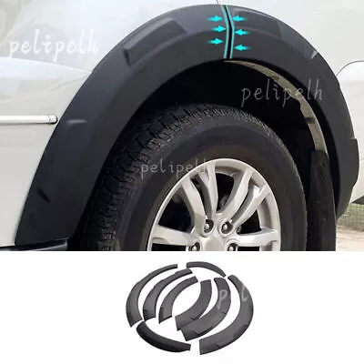 For Mitsubishi Pajero Montero 2006-2019 Black Wheel Eyebrow Arches Fender Flares • $805.97