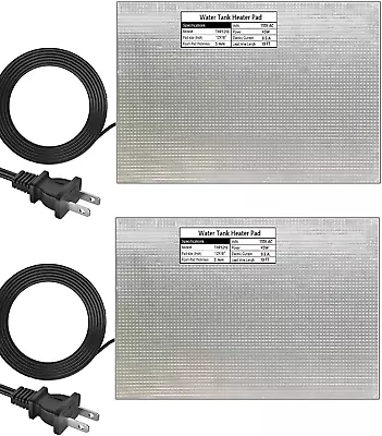 H&G Lifestyles RV Holding Tank Heater Pad Use With Up To 50 Gallons Fresh Water  • $72.17