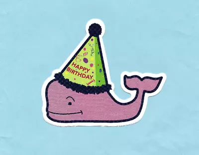 Vineyard Vines Birthday Sticker Decal • $1.99