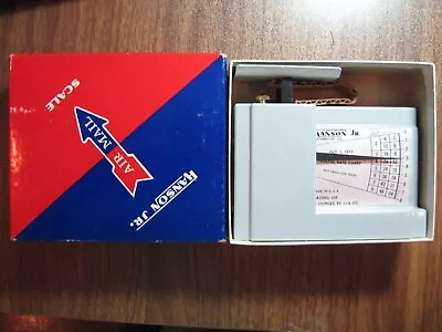 Vintage Hanson Mail Postal Air Mail Letter Scale Model 158 Office Decor In Box • $1.50