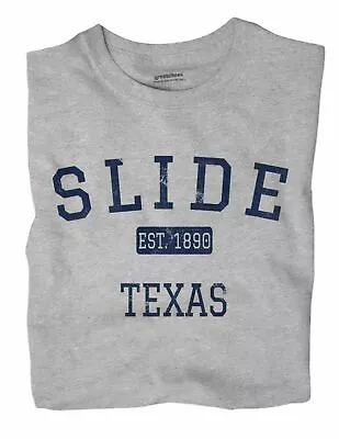 Slide Texas TX T-Shirt EST • $18.99