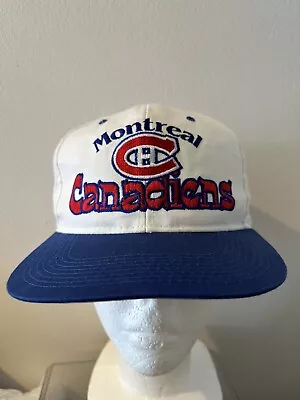 Vintage Montreal Canadiens CCM #1 Snapback • $49.99