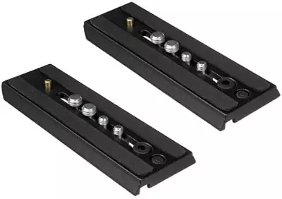 Set Of 2 Replacement Quick Release Plate For The Manfrotto MVH502AH 504HD MVK5 • $49.87