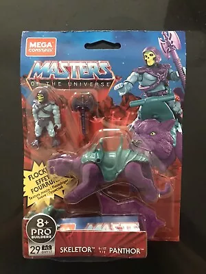 Mega Construx SKELETOR & PANTHOR Flocked MOTU Masters Of The Universe GVY17 • $9.95