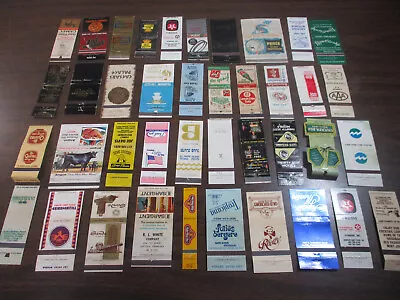 Lot Of 40 Vintage  Match Books Various Business & States Various Years Mid-Centu • $4.99