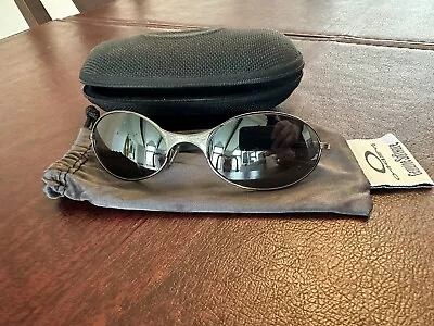 Vintage Oakley E Wire Titanium Frame Sunglasses 1st Generation - Used Excellent • $169.99