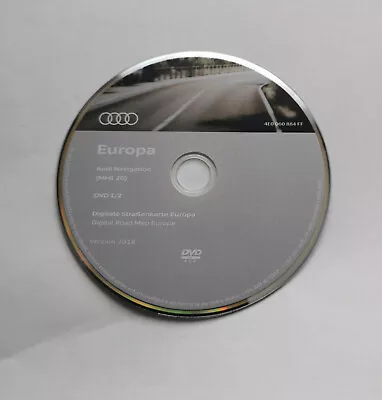 £18.90 • Buy AUDI MMI 2G High Sat Nav Map Navigation Update UK & Europe DVD Disc 2018