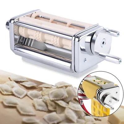 Professional Ravioli Maker Attachment For KitchenAid Stand Mixer Stainless Steel • $53.20