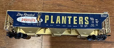 Vintage Tyco HO 54’ Planters Peanuts Covered Hopper W/All Steps & Couplers Wheel • $14.95