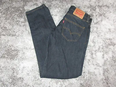 Levis 508 Jeans Mens 30x32 Blue Tapered Leg Hipster Dark Wash • $24.49