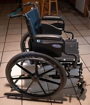 Invacare Wheelchair W16  D16  . Excellent Condition. Used Once. With Footrests. • $195