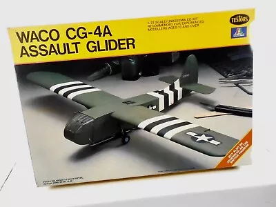 Testors / Italeri Plastic Model Kit - Waco CG-4A Glider 1:72 Open  Sealed Parts • $19.79