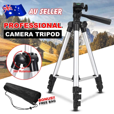 $15.25 • Buy Camera Tripod Stand Mount For Travel Digital DSLR Sony Adjustable In/Outdoor