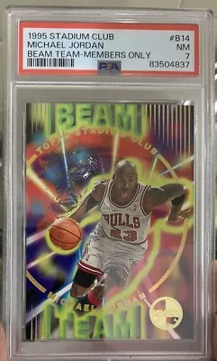 Michael Jordan 1995 Beam Team Members Only PSA 7 • $599