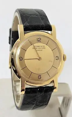 Vintage 18k PATEK PHILIPPE Mens Winding Watch Ref 2505 RARE* EXLNT SERVICED • $10999