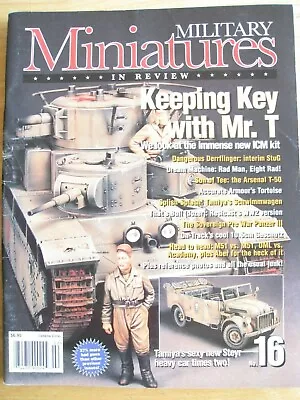 Military Miniature Magazine 1997 #16 Dangerous Derrflinger Dream Machine Tortois • £4.99