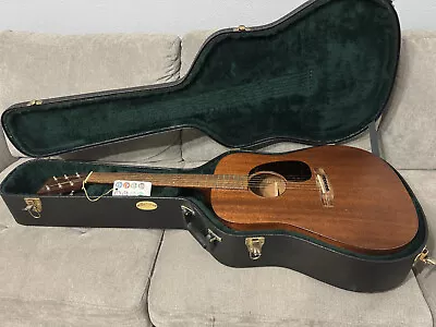 2015 Right-Handed Martin D15-M Acoustic Guitar W/ Official Hardshell Case • $1050