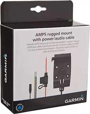 Garmin Montana 600 610 650 680 AMPS Rugged Motorcycle Mount W/Audio/Power Cable • $66.64