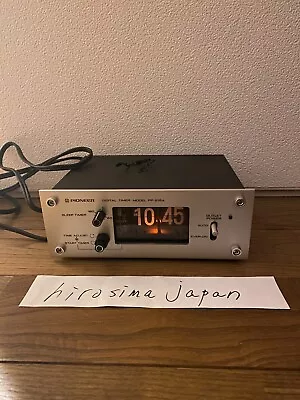 Pioneer PP-215A VINTAGE Flip Clock 50Hz VINTAGE Flip Clock Japan • $85