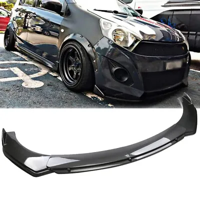 For Mitsubishi Mirage Carbon Style Front Bumper Lip Splitter Spoiler Body Kit • $89.99