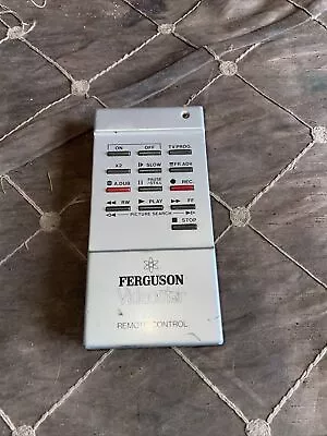 £18.99 • Buy Ferguson Videostar Vhs 3v31 Remote Control Replacement Genuine Working Cheap
