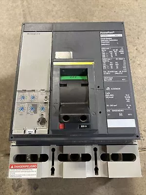 SQUARE D PGP36080CU33A (GM24181–3) 800 Amp 600V 3 Pole Circuit Breaker- • $1800