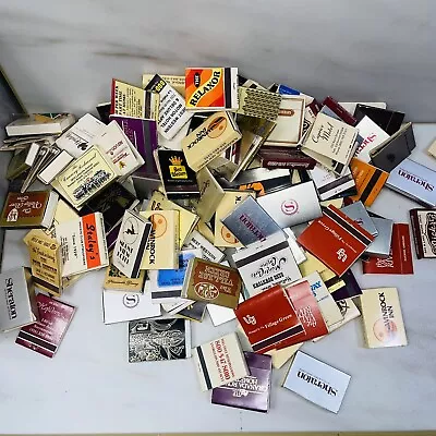 Lot Of 50+ Vintage Matchbook Motel Hotel Retro Bar Tourist Match Book Lot • $19.99