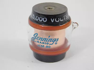 Jennings JCSF-80 15KV Fixed Vacuum Capacitor (many Available) • $110