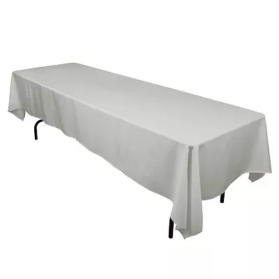 15 Packs  60 X 108 Inch RECTANGLE Polyester Tablecloths Hotel Boot 25 COLORS USA • $106.35