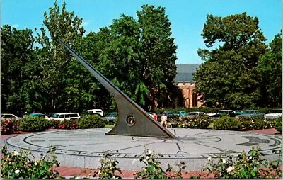 Morehead Planetarium Sun Dial At University Of North Carolina Vintage Postcard • $4.75