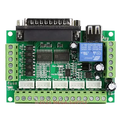 Cnc Router 5 Axis Breakout Board For Microstep Controller & 0-10V Analog Output • $21.50