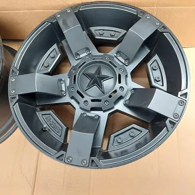 20 Xd811 Rockstar Ii 4 Wheels Rims Satin Black Fits Jeep Wrangler Gladiator • $1430