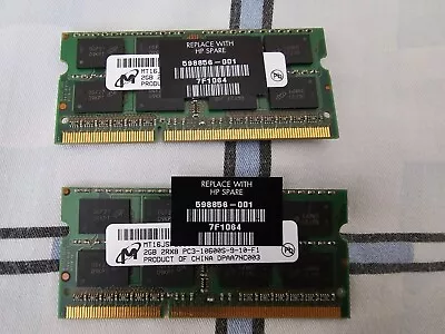 Ddr3 Pc3-10600 1333mhz 204-pin Sodimm 4gb • £4.95