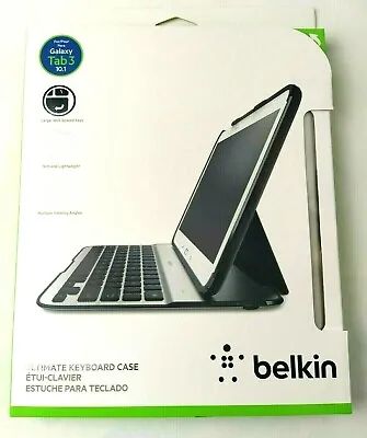 2 X New Belkin Ultimate Keyboard Case Samsung Galaxy Tablet Tab 3 10.1  See Vid • $20.95
