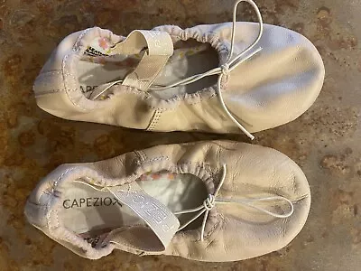 Size 13 Girls Ballet Pink Ballet Shoes Pre-owned Lightly Worn • $15
