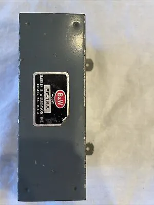 B & W Fc 15a  Filament Choke For 2 3-500z Tubes Amplifier Ham Radio • $27.95