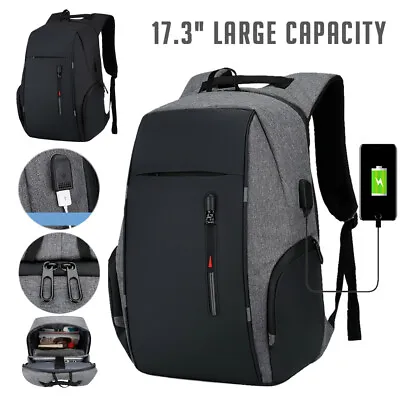 Anti-theft Laptop Backpack Waterproof Women Men'sTravel Rucksack Shool Bag • $33.99