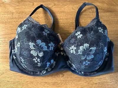 EUC! Victoria’s Secret Lightly Lined Full Coverage BODY BY VICTORIA Bra 38 DD • $14