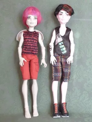 Monster High Vampire & Ghoul Boy Doll  Original Create A Monster Dolls • $34.86