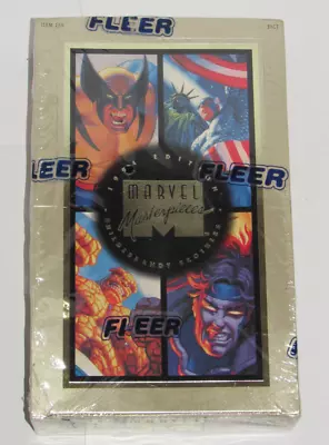 1994 Fleer Marvel Masterpieces Hildebrandt Bros. Factory Sealed Box • $309.95