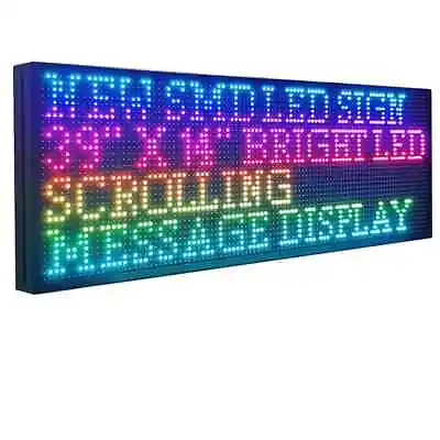 WIFI Programmable Led Sign Full Color P10 Outdoor SMD LED Panel Display • $752.10