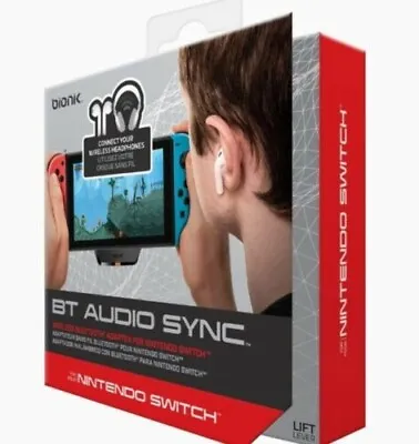 £8.99 • Buy Wireless BT Bluetooth Audio Sync Adapter Nintendo Switch & Nintendo Switch Lite