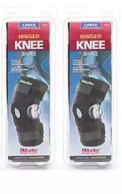 Mueller Sport Care Care Hinged Knee Brace Large Model 6432 (2 Pack) • $30.99