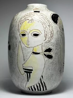 1950's Marcello Fantoni Ceramic Vase • $332.53