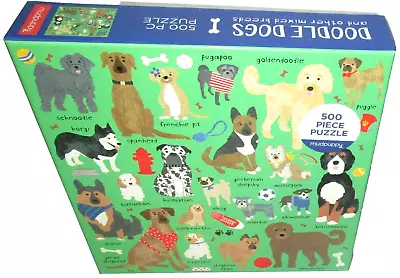 Doodle Dogs And Other Mixed Breeds~500 Pc Puzzle By Mudpuppy Preowned ~[REDUCED] • $8.99