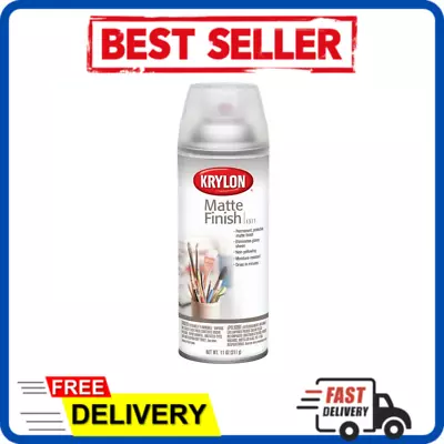 Krylon Matte Finish Clear 11 Oz Spray Paint Multi-Surface (1 Piece 1 Pack) • $8.99