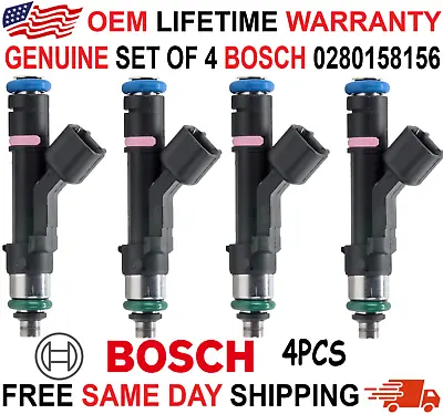 OEM BOSCH X4 Fuel Injectors For 2009-2015 Mazda 3 Sport 3/5/CX-7/6 #0280158156 • $85.07